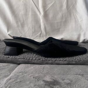 Anne Klein Elegant Black Women's Mules